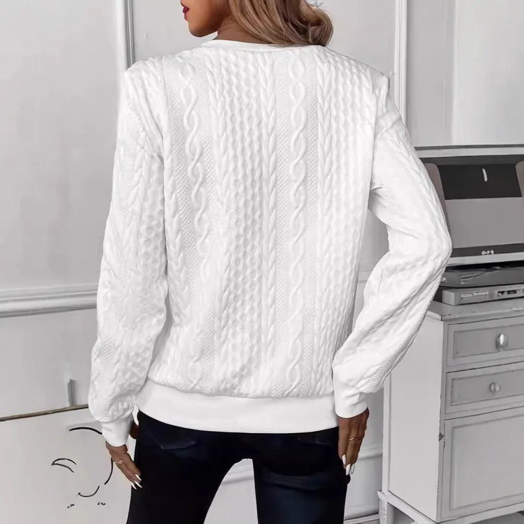 ENNY MAGLIA LAVORATA ELEGANTE DONNA - Rarosa