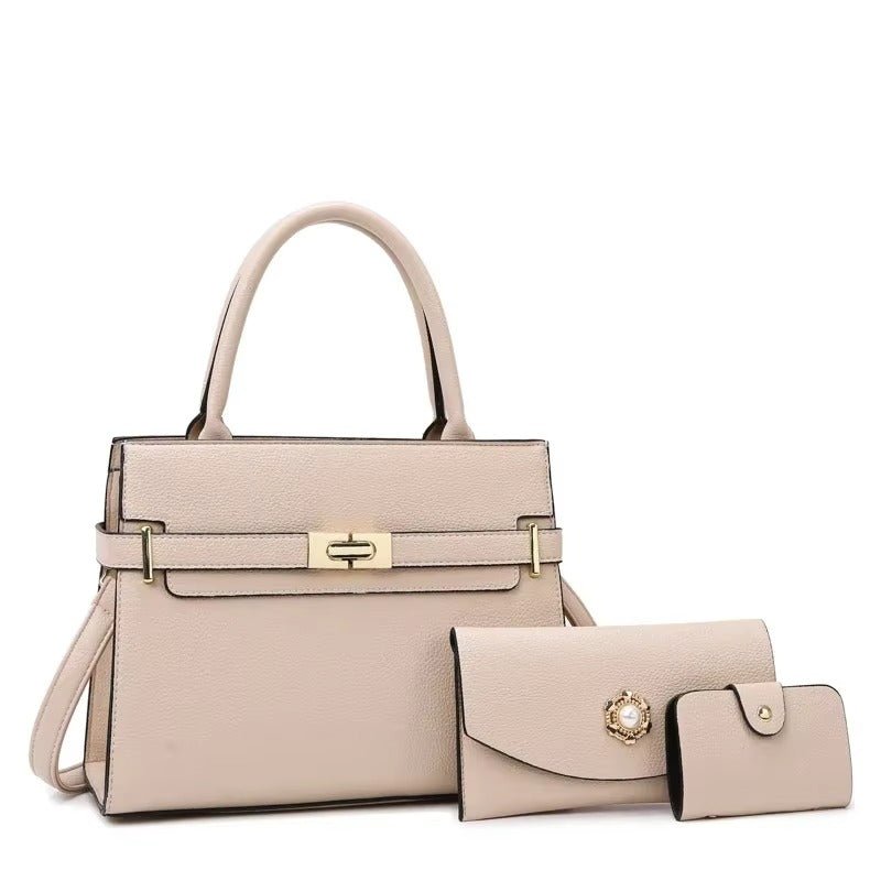 GIOIA™ - BORSETTA IN PELLE DA DONNA TRIO - Rarosa